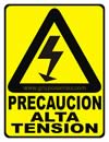 PRECAUCION ALTA TENSION